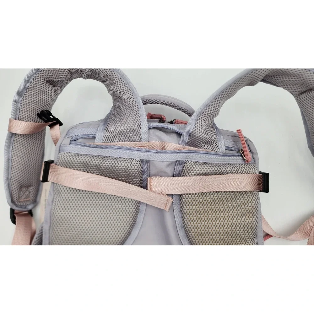 Hanples Travel Backpack Unisex Large Lavender NWT Multi-Pocket Laptop Bag